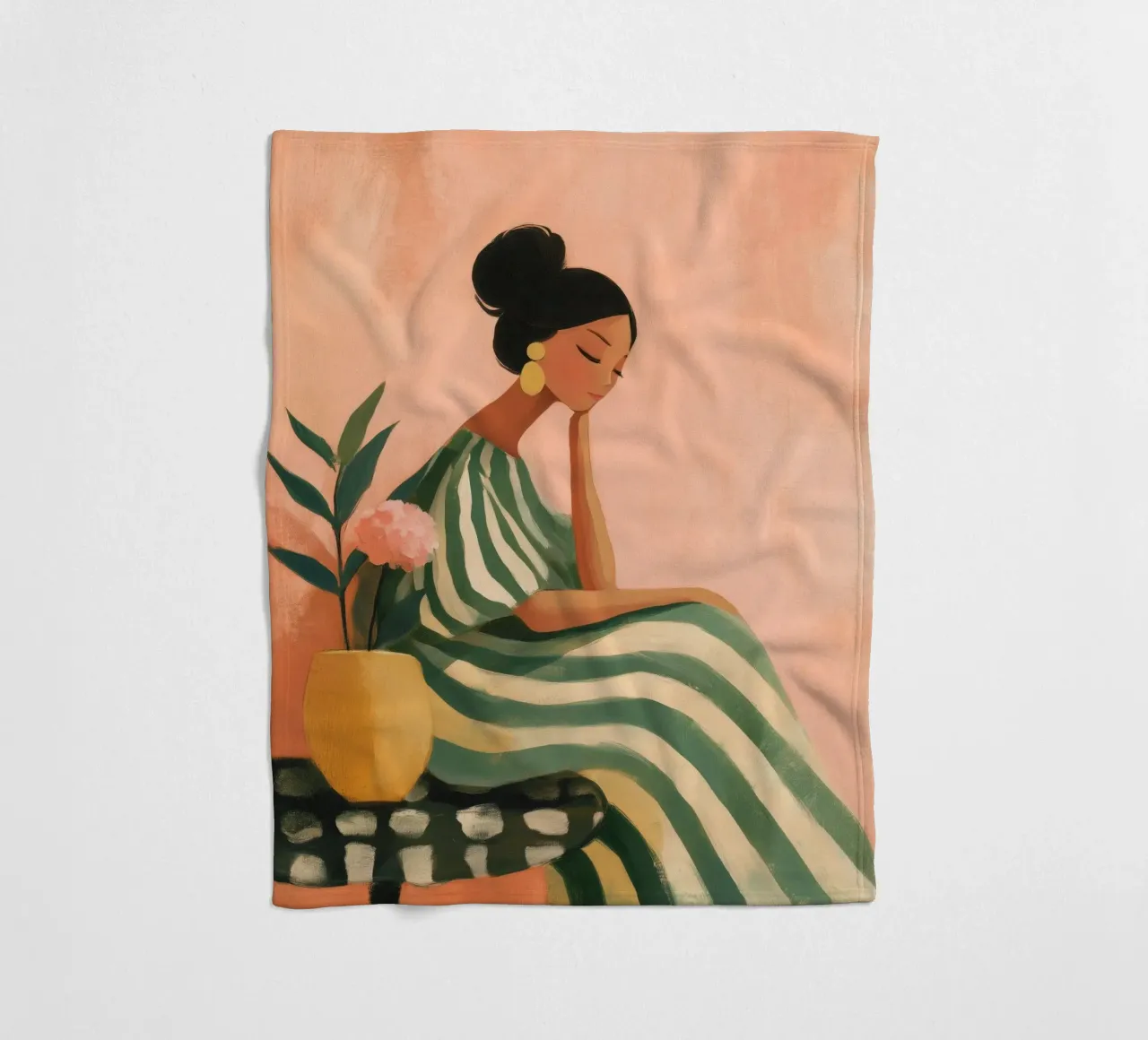The Soft Geometry of Stillness coperta in pile da Clara August