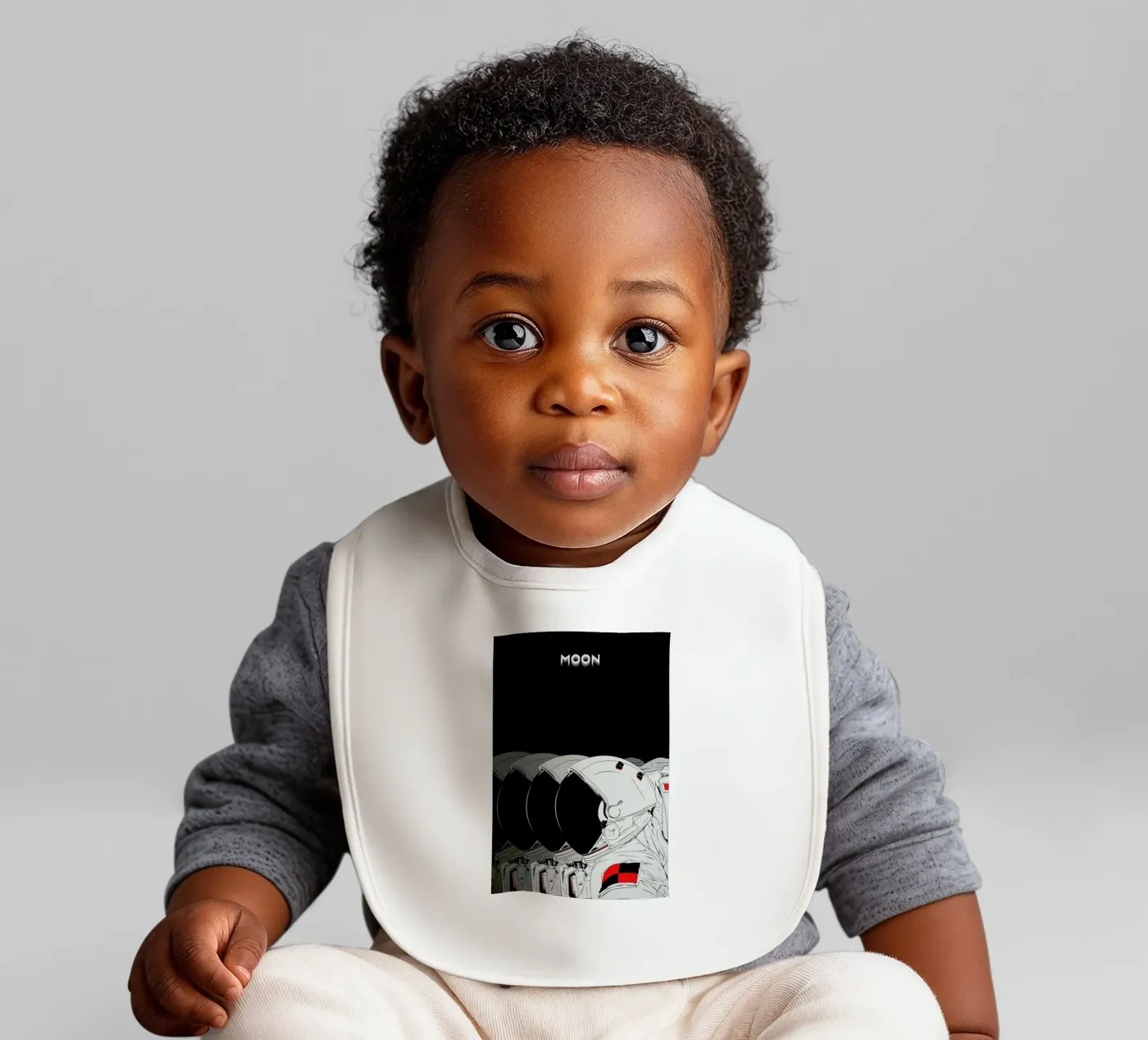 Moon baby slabbetje van Cranio Dsgn