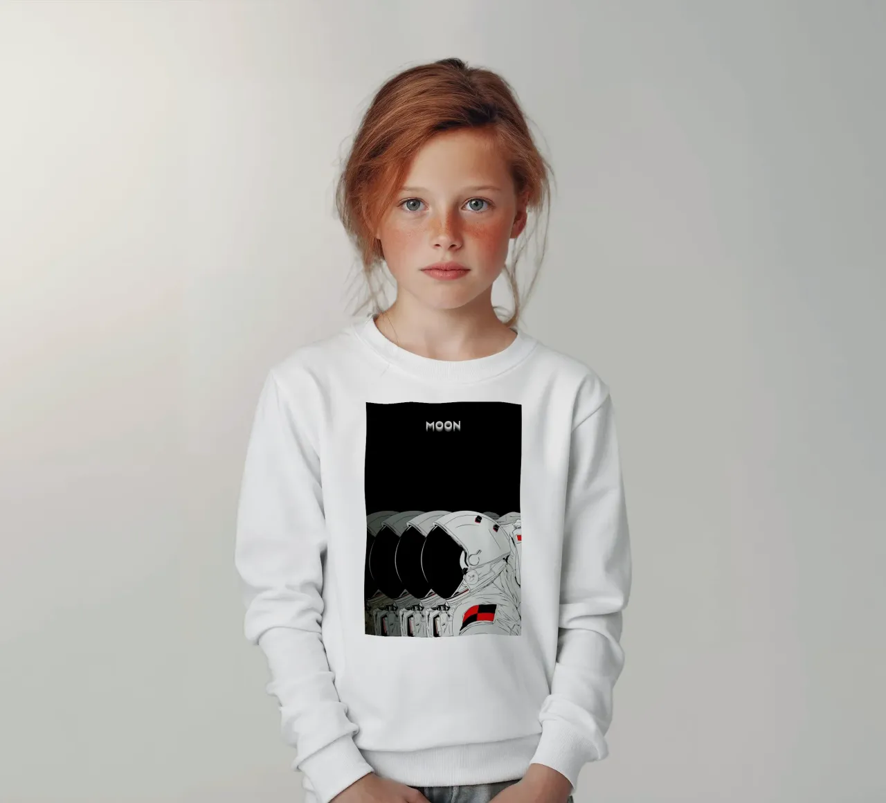 Moon kids sweatshirt by Cranio Dsgn