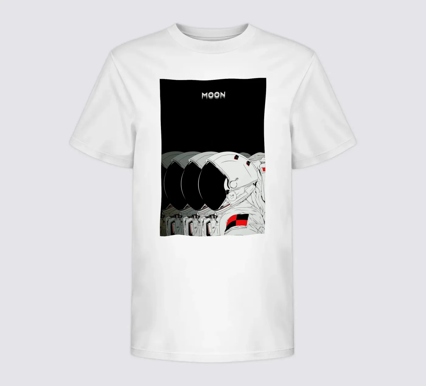 Moon t-shirt bambini da Cranio Dsgn