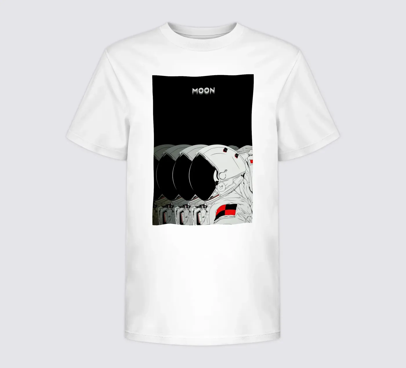 Moon t-shirt bambini da Cranio Dsgn