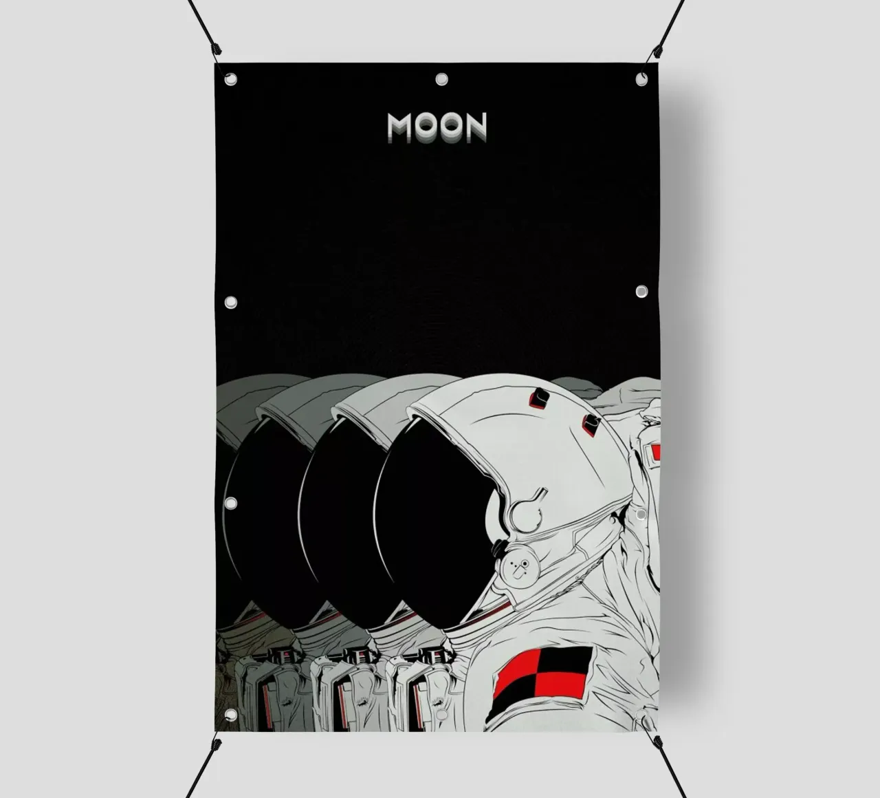 Moon telo in pvc da Cranio Dsgn