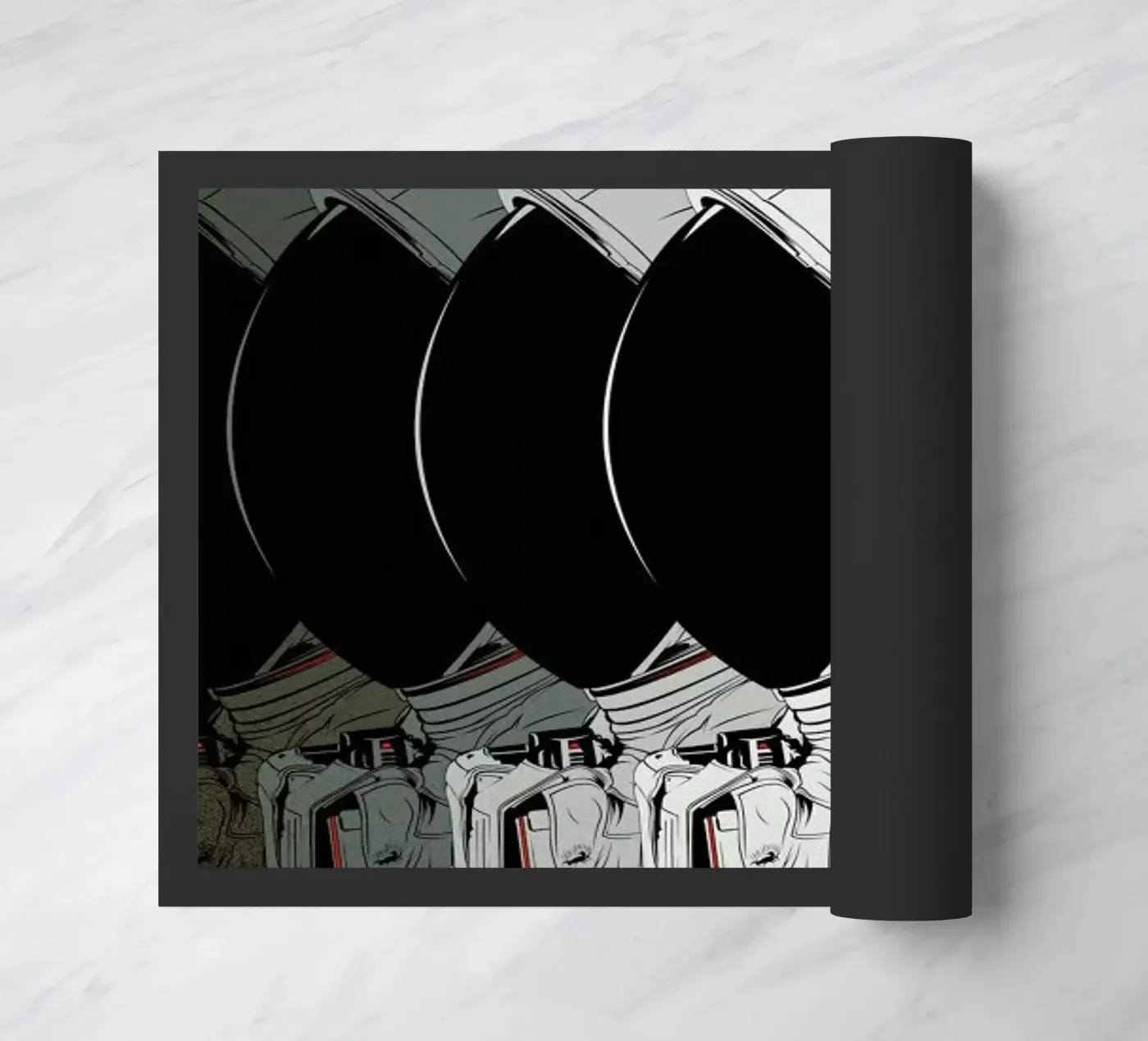 Moon doormat by Cranio Dsgn