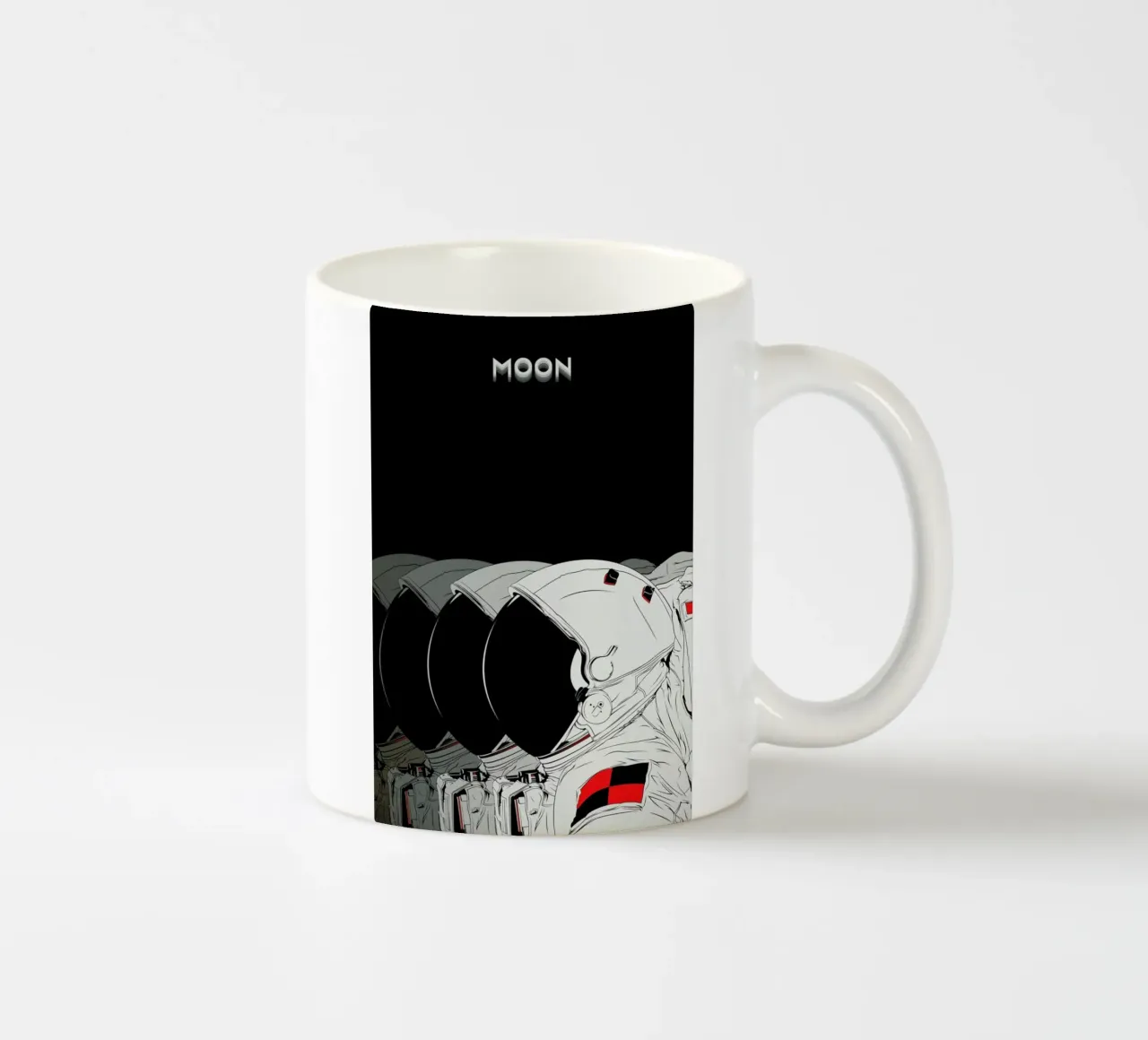 Moon tazza in ceramica da Cranio Dsgn