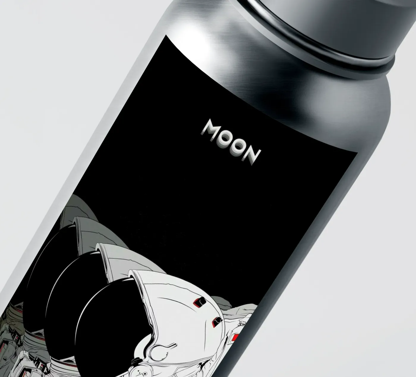 Moon sticker van Cranio Dsgn