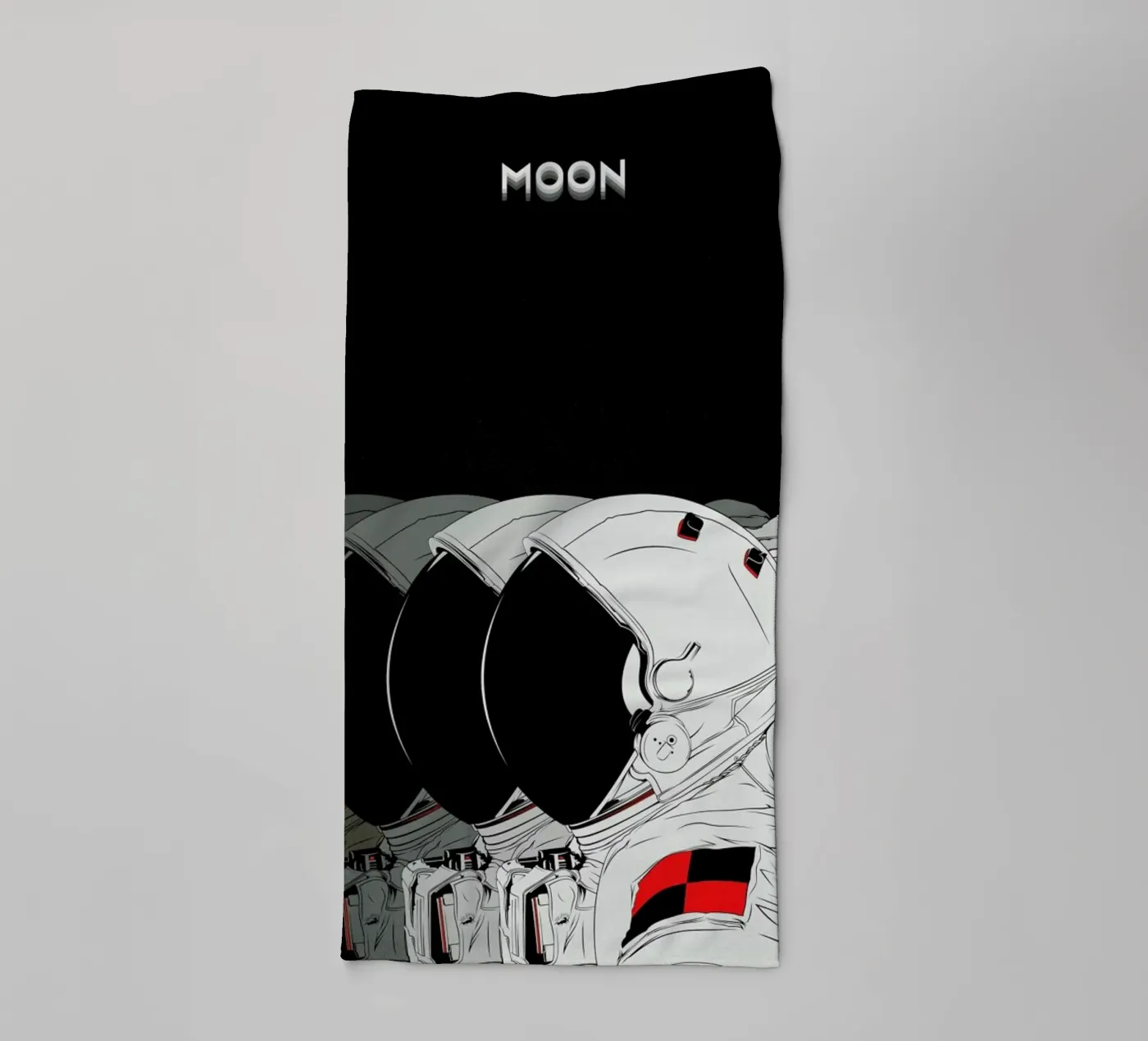 Moon asciugamano da bagno da Cranio Dsgn