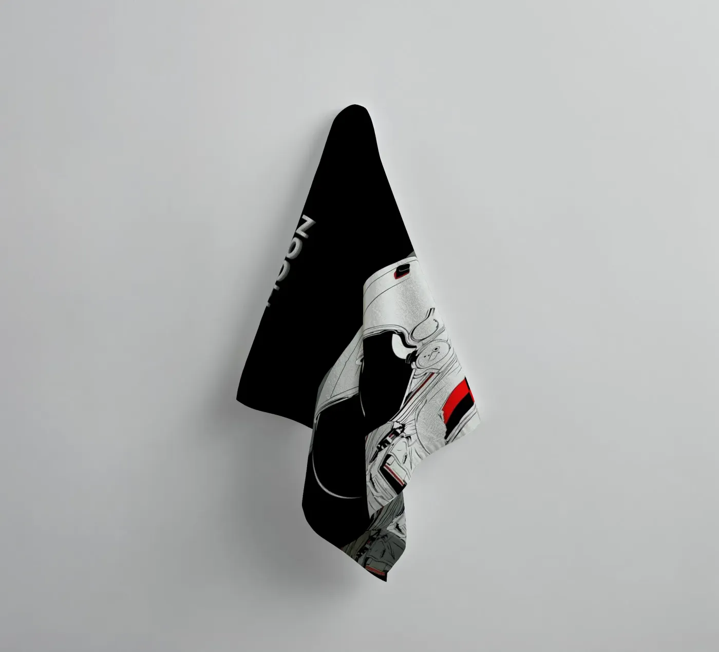 Moon asciugamano da bagno da Cranio Dsgn