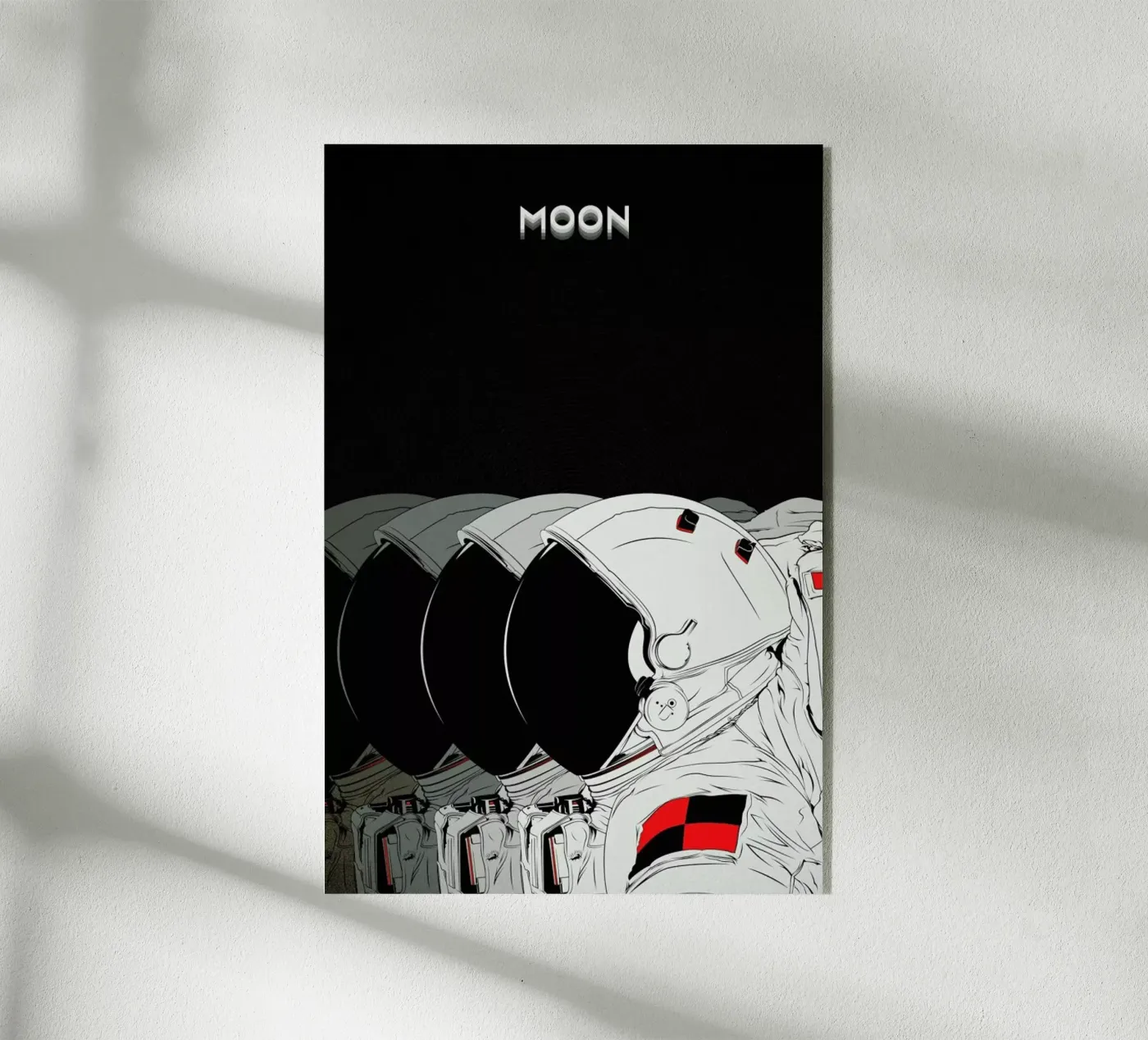 Moon Acryl-Glas von Cranio Dsgn