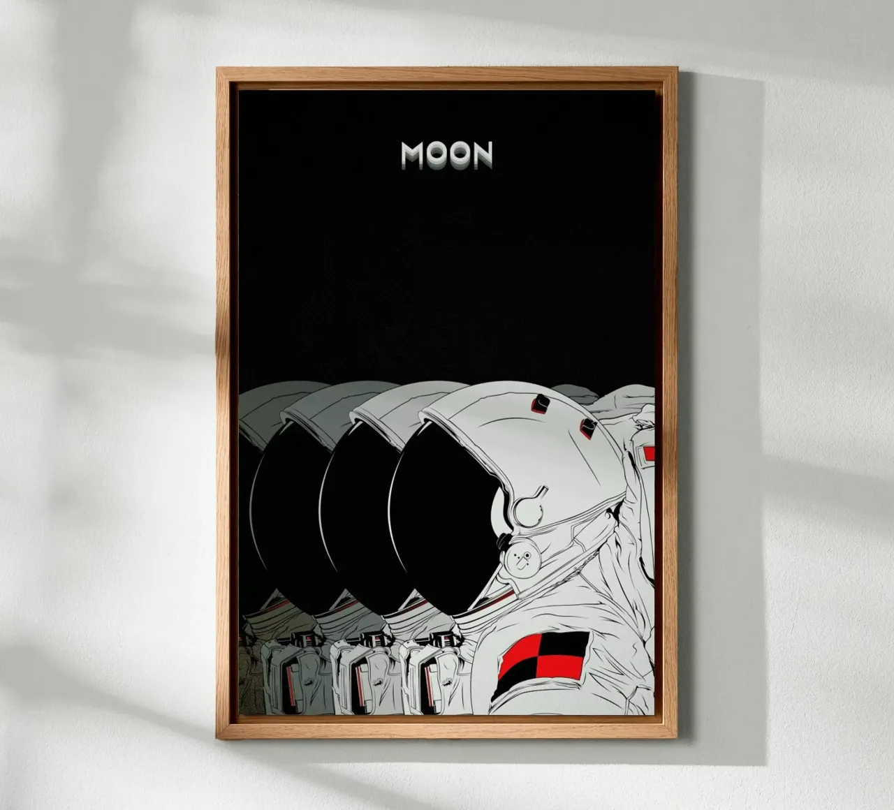 Moon Leinwand von Cranio Dsgn