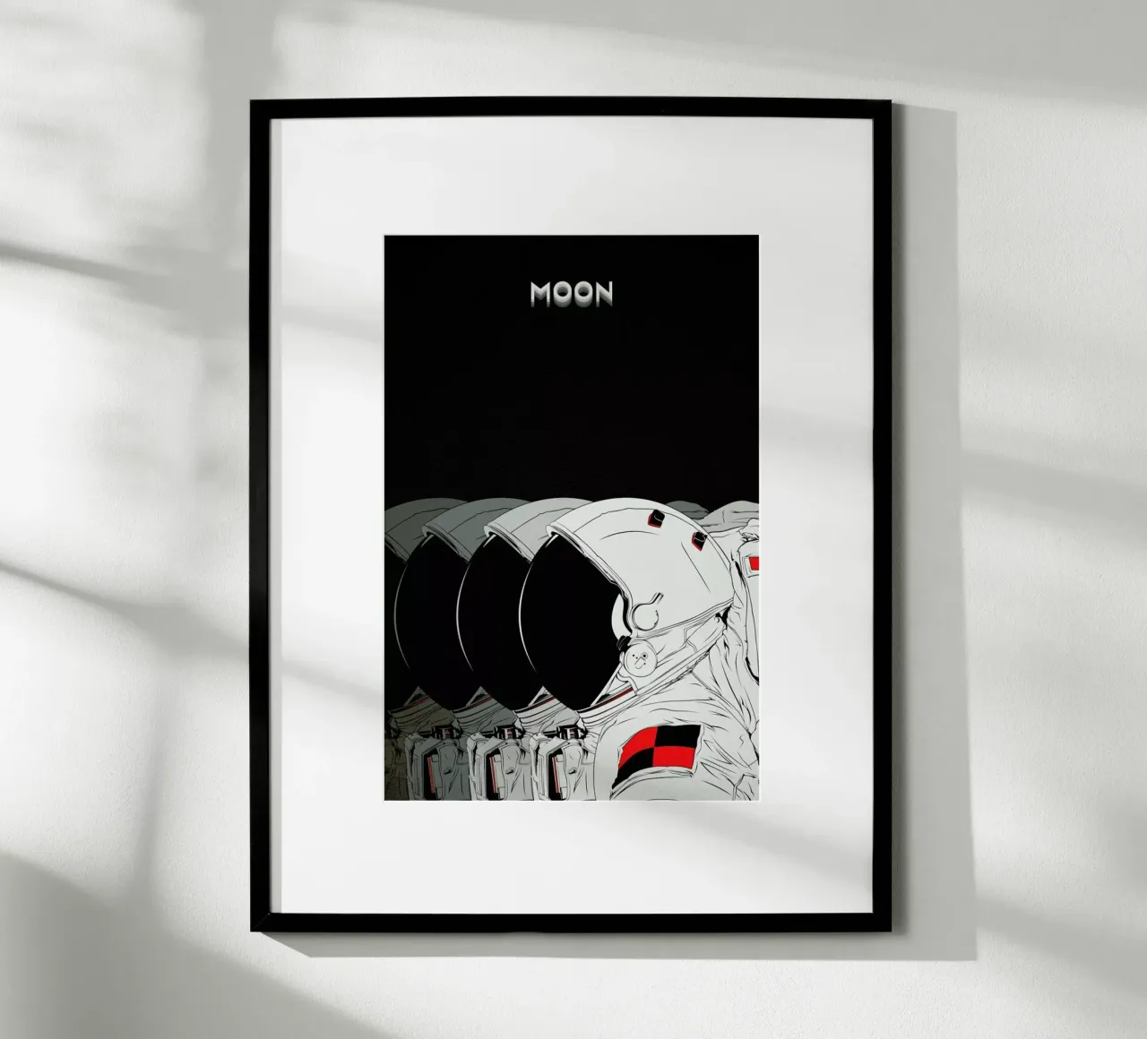 Moon poster da Cranio Dsgn