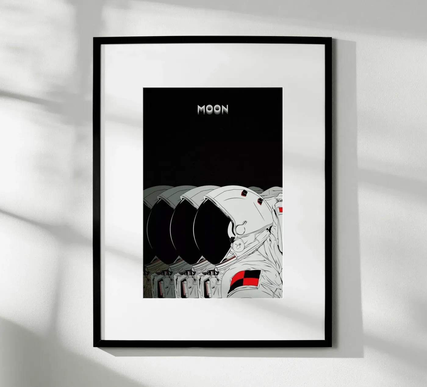 Moon poster de Cranio Dsgn