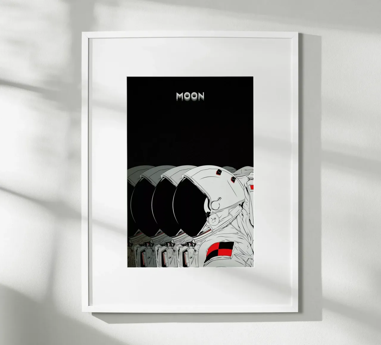 Moon poster da Cranio Dsgn