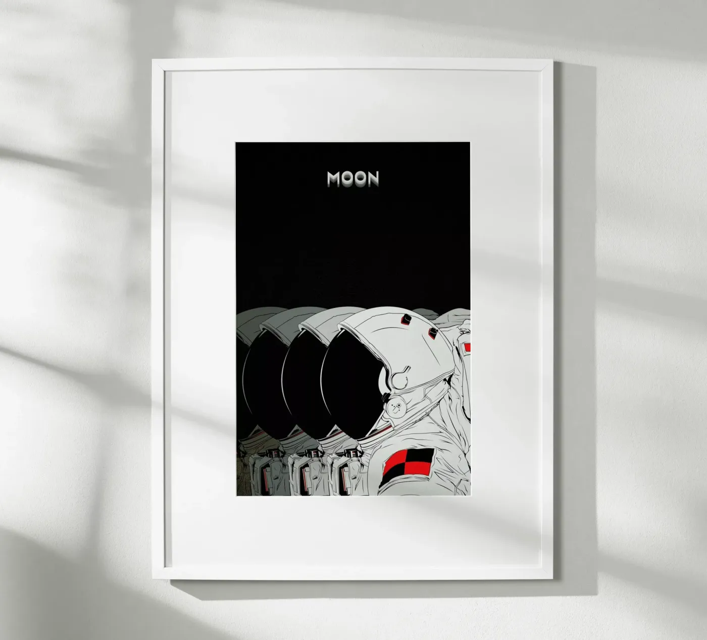 Moon poster de Cranio Dsgn