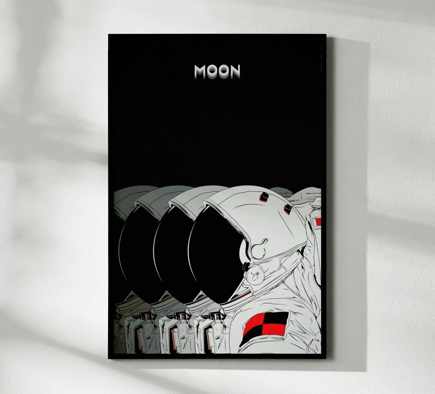 Moon poster de Cranio Dsgn