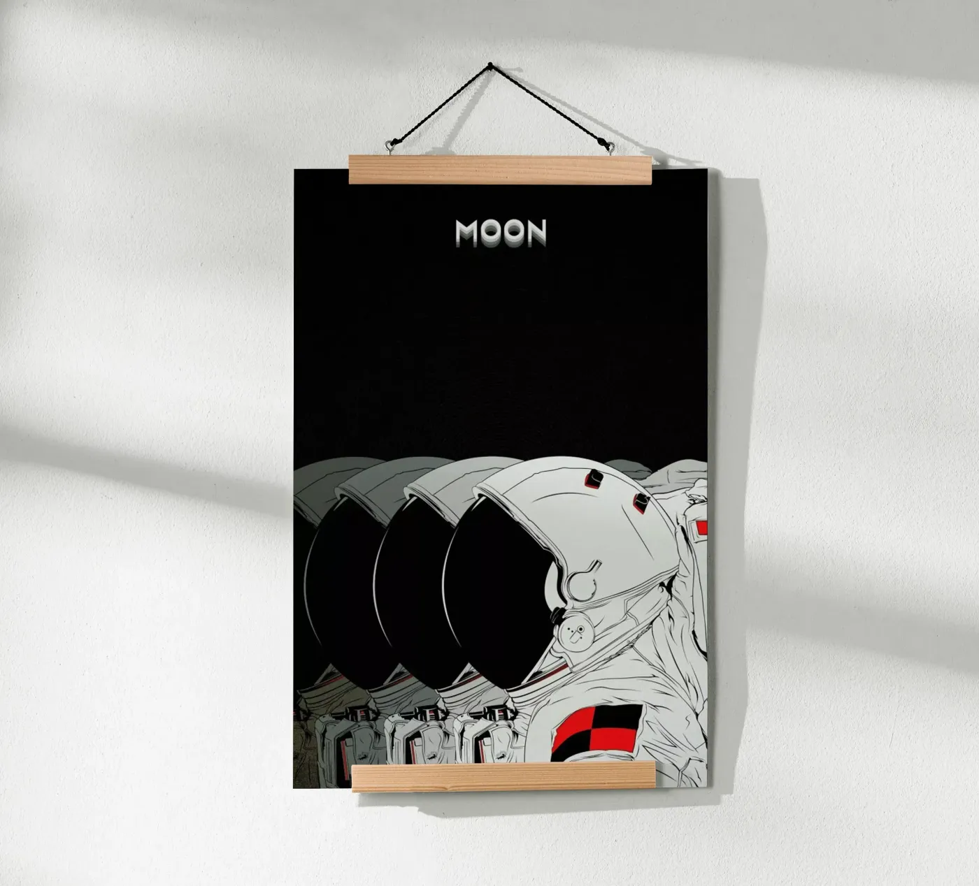 Moon poster de Cranio Dsgn