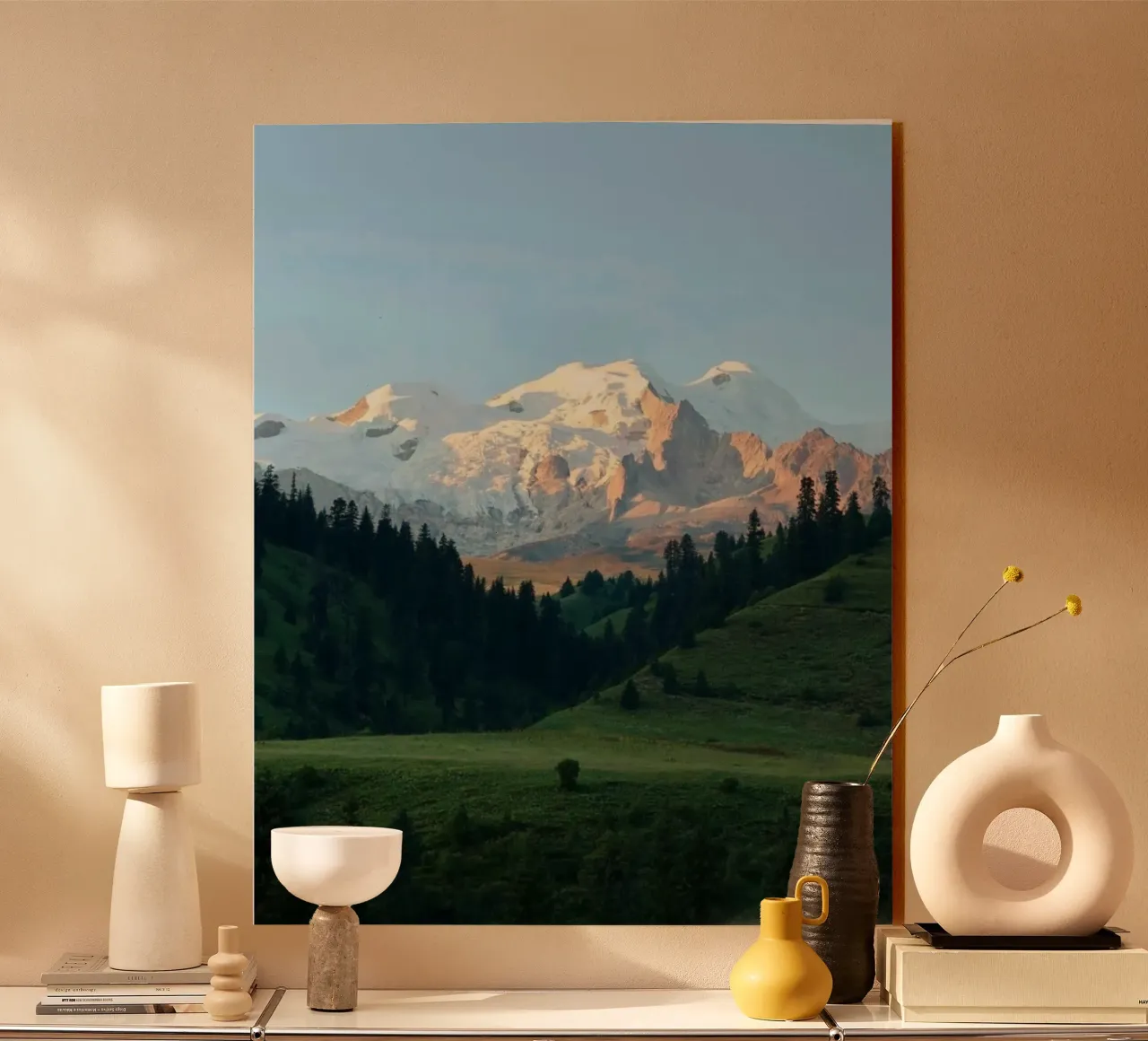 mountain sunrise plexiglass da prindy