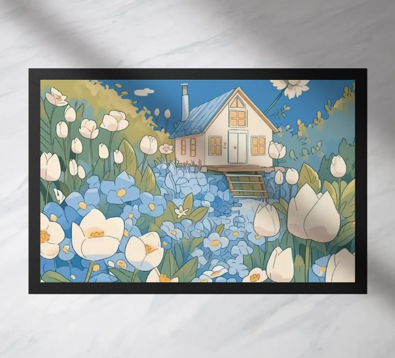 pathway flowerbeds zerbino da prindy