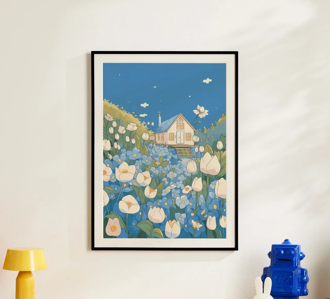 pathway flowerbeds poster da prindy