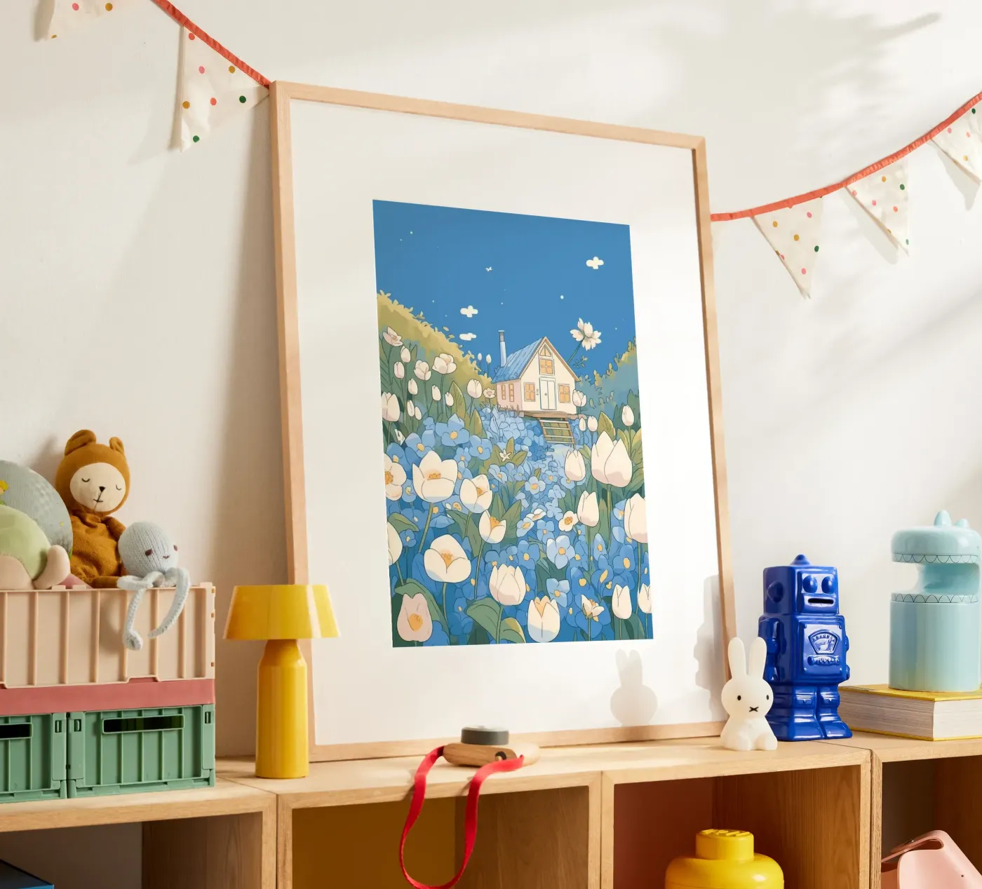 pathway flowerbeds poster da prindy