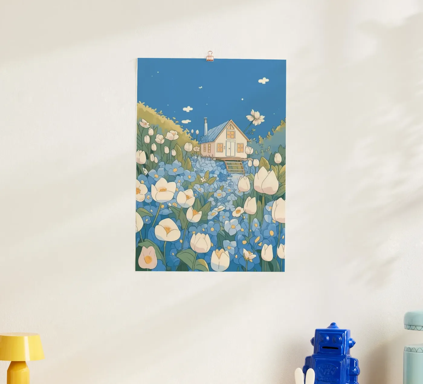 pathway flowerbeds poster da prindy