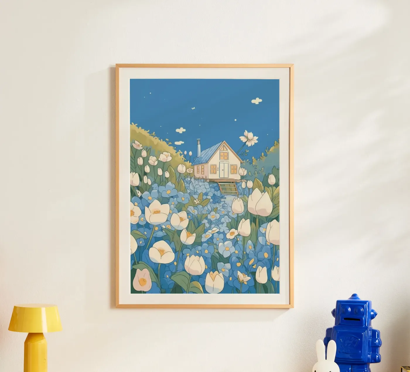pathway flowerbeds poster da prindy