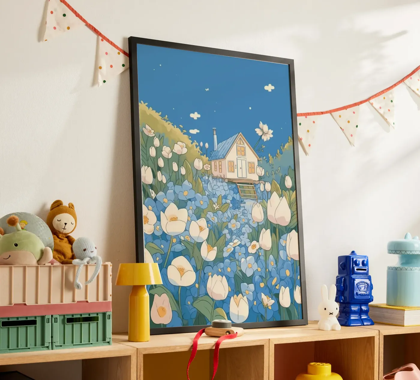 pathway flowerbeds poster da prindy