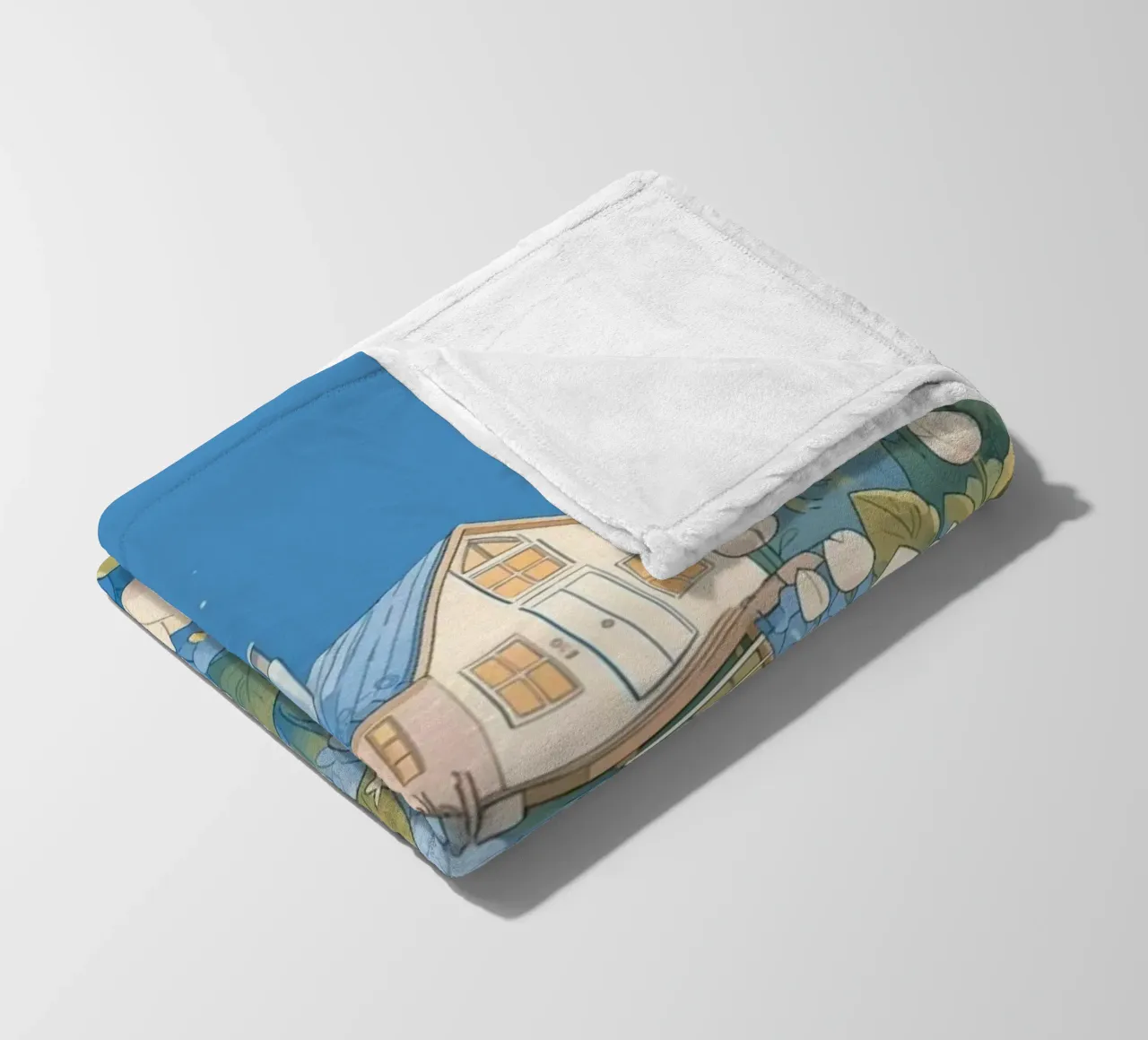 pathway flowerbeds fleecedeken van prindy