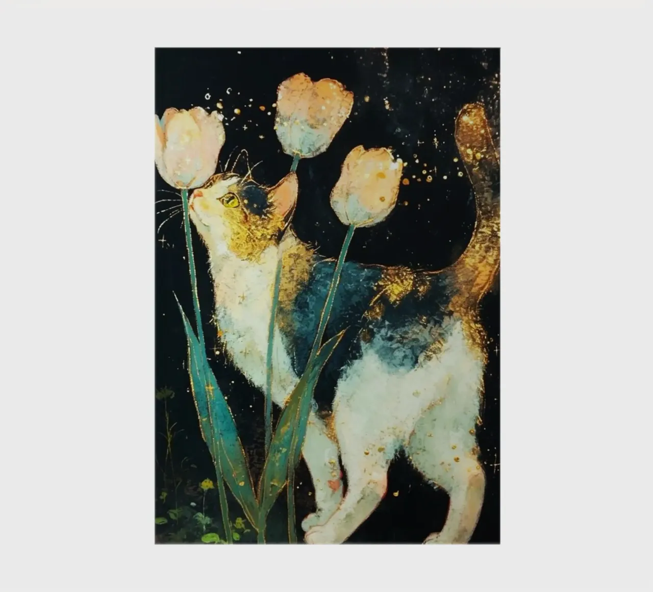 night feline notebook by Histrol