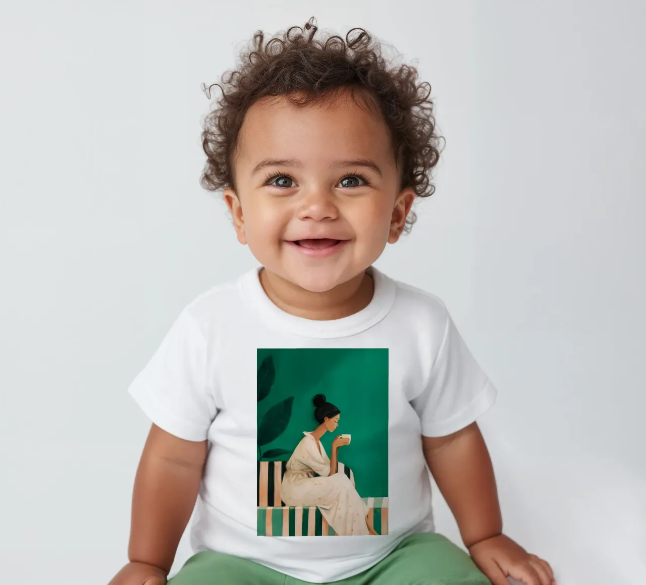 Morning Ritual baby t-shirt by Clara August
