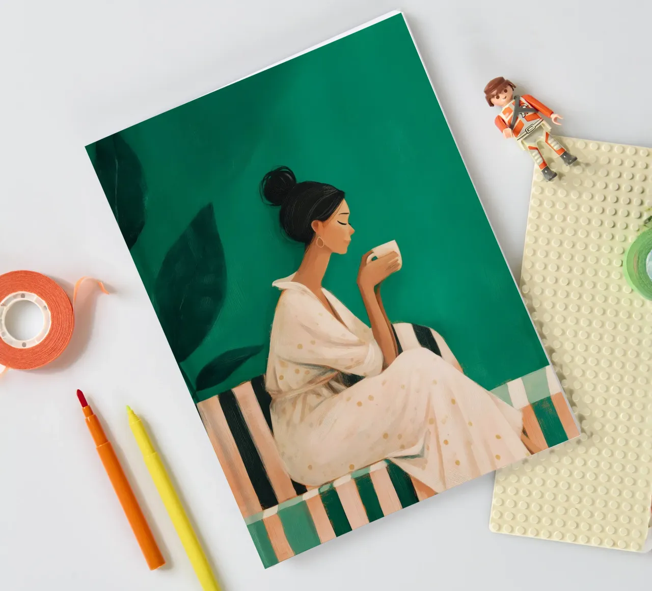 Morning Ritual notebook by Clara August