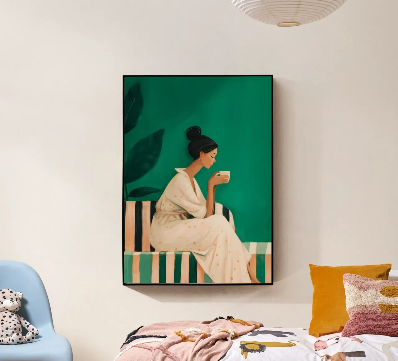 Morning Ritual acrylic glass by Clara August
