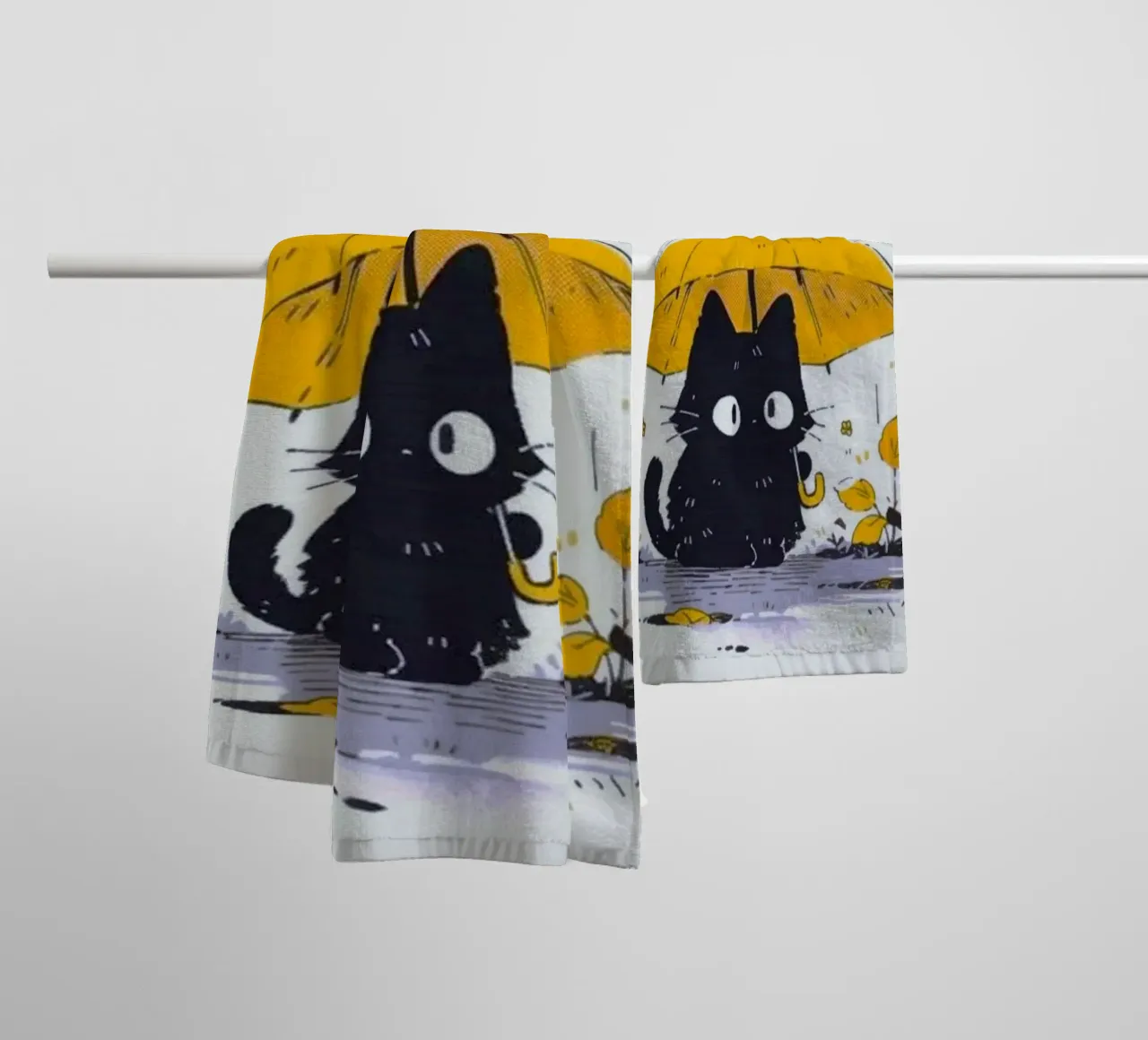 cat umbrella asciugamano da bagno da Histrol