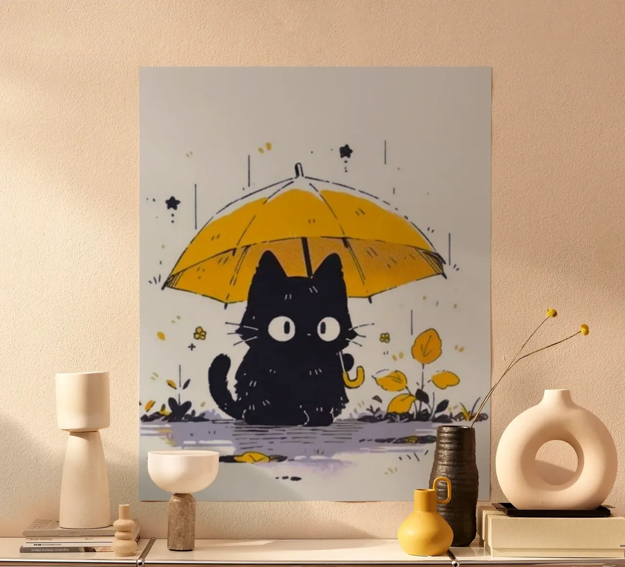cat umbrella carta hahnemühle da Histrol