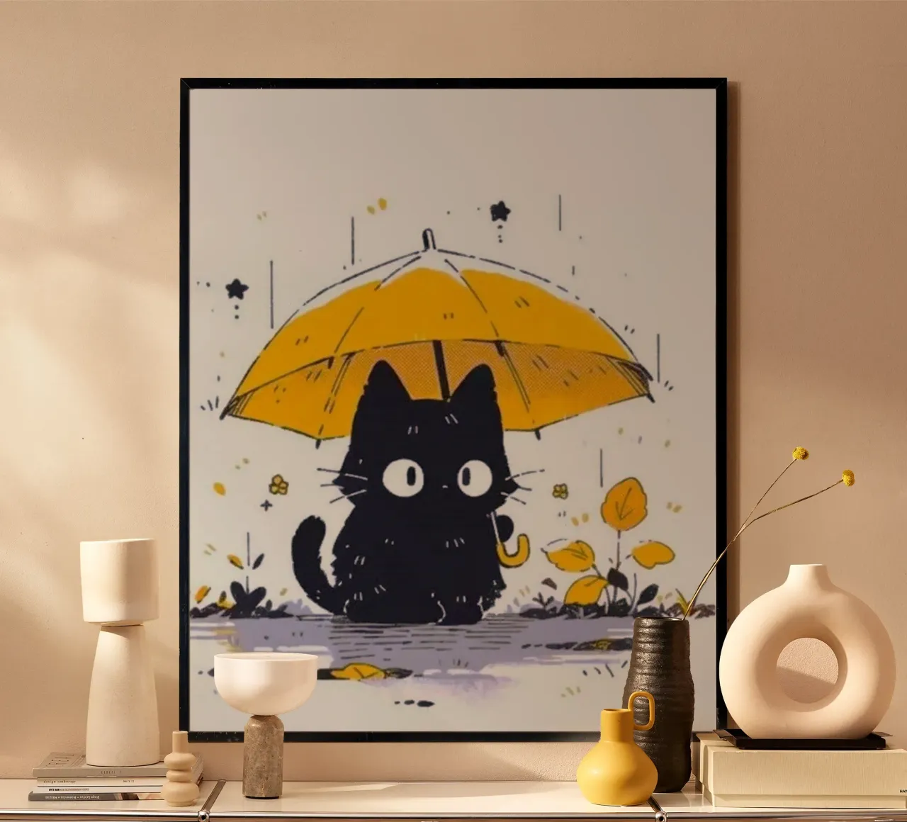 cat umbrella carta hahnemühle da Histrol