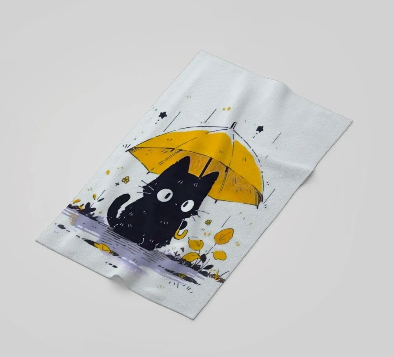 cat umbrella telo mare da Histrol