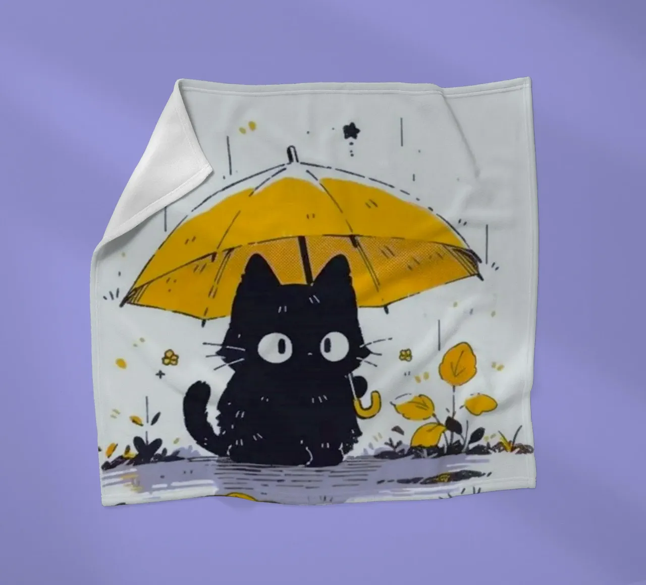 cat umbrella coperta in pile da Histrol