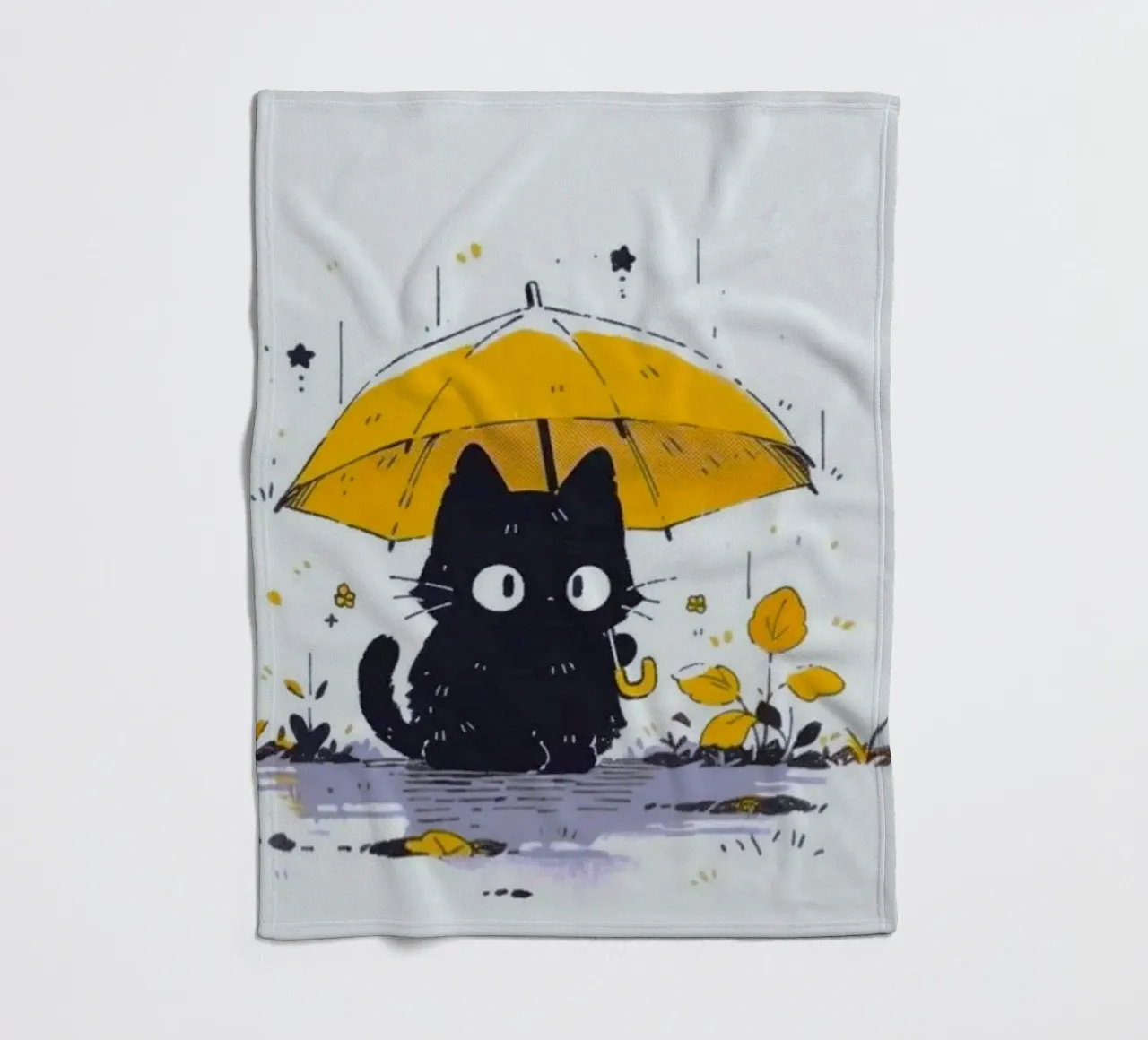 cat umbrella coperta in pile da Histrol