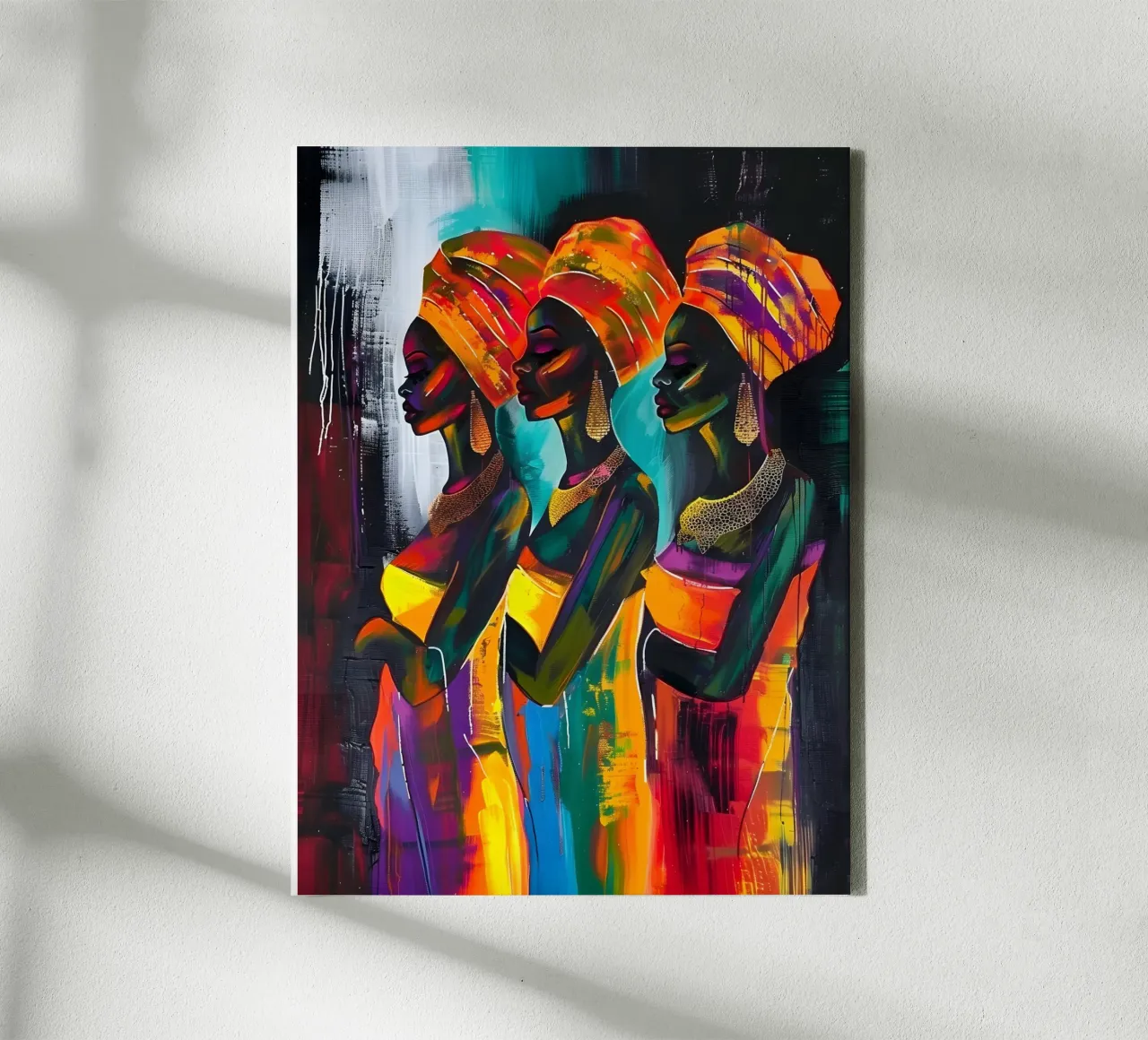 Echos des Erbes Leinwand mit Schattenfugenrahmen von Artful Muse