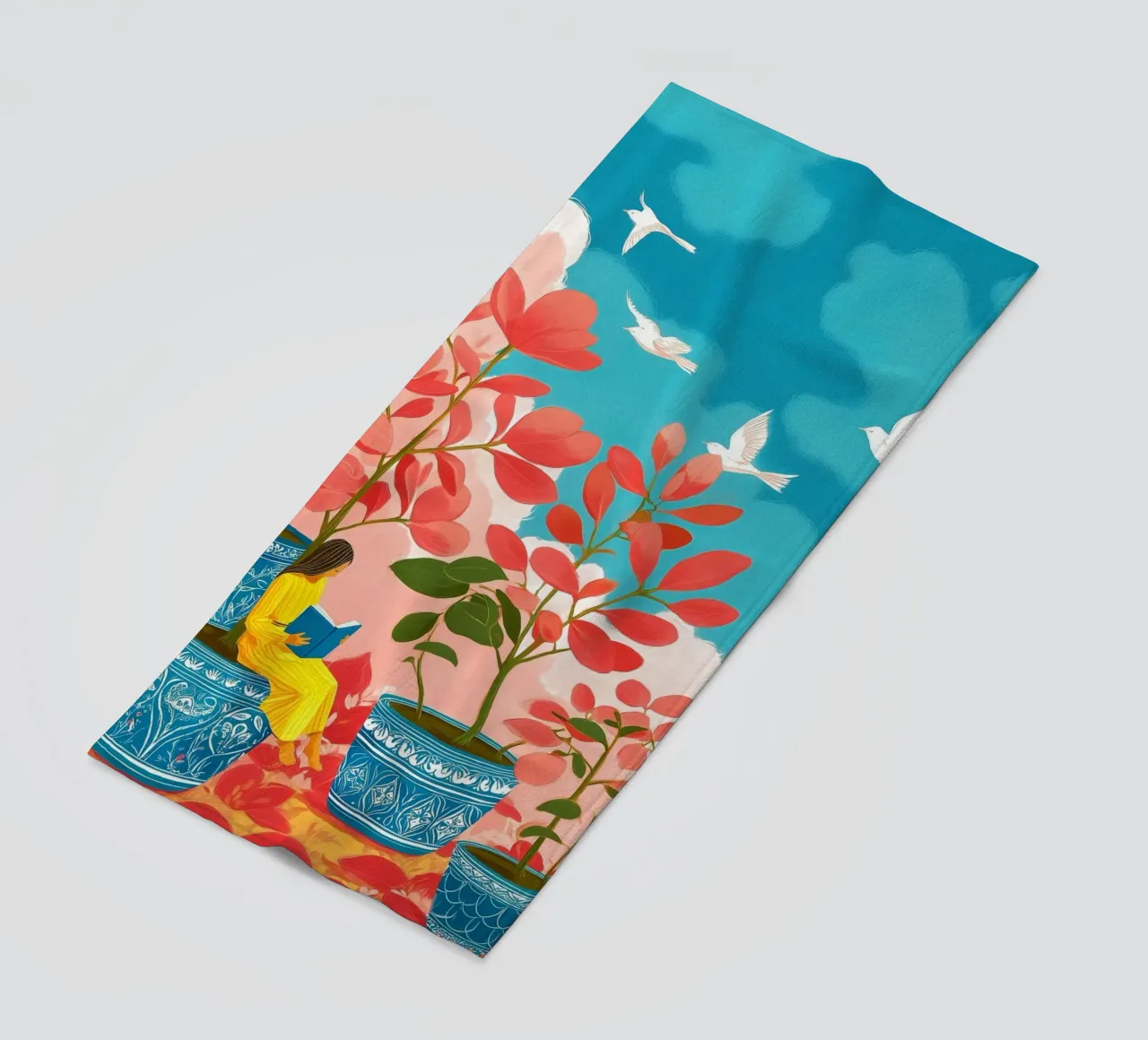 Cloud Garden telo mare da Clara August