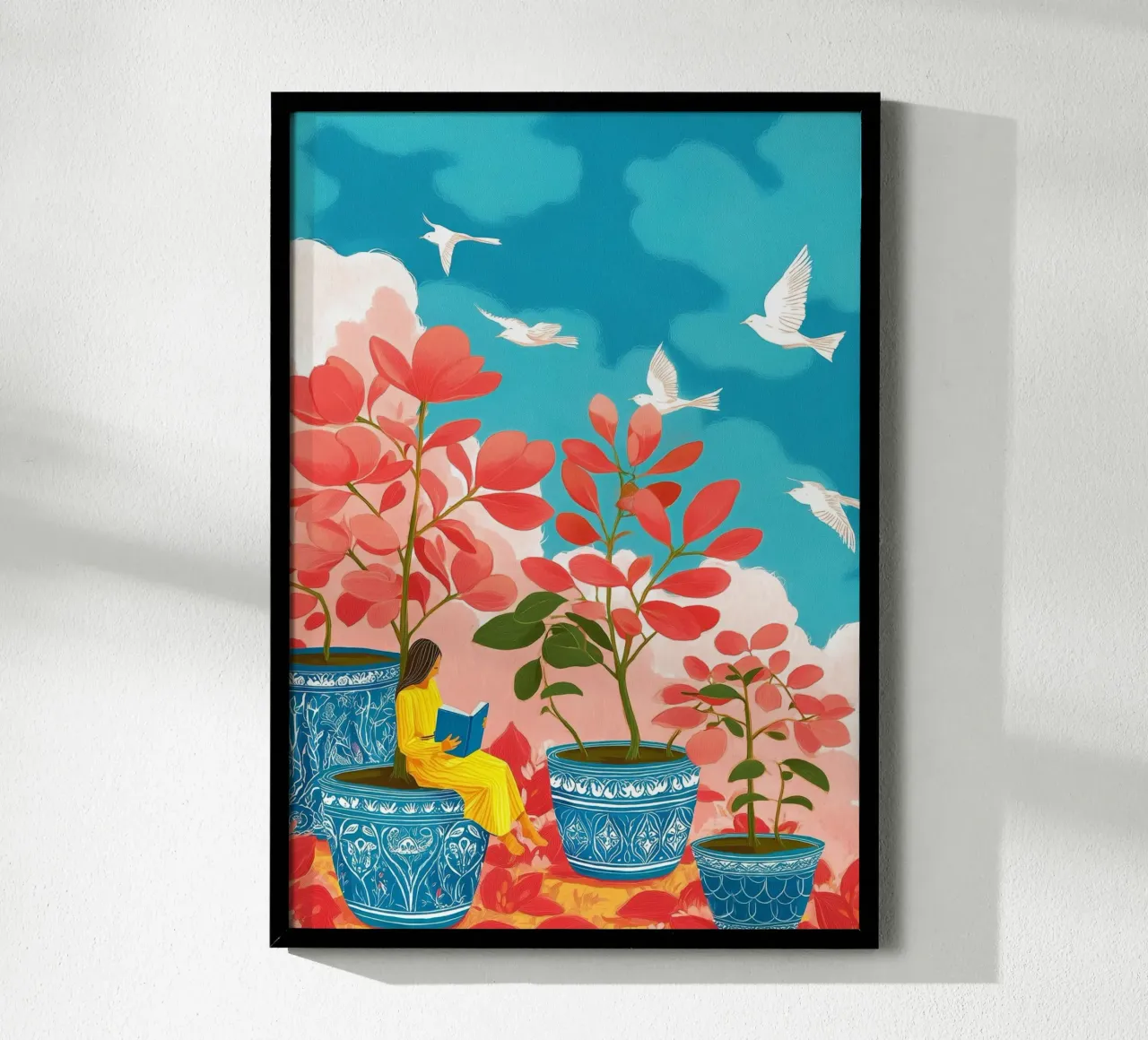 Cloud Garden poster da Clara August