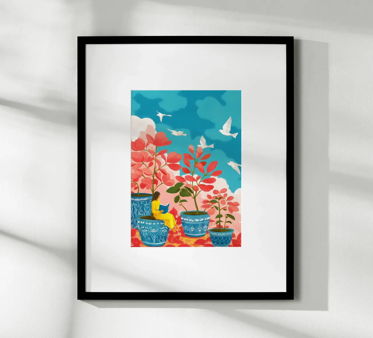 Cloud Garden poster da Clara August