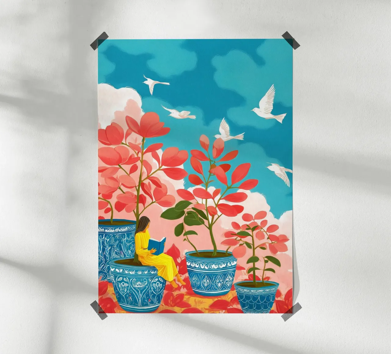 Cloud Garden poster da Clara August