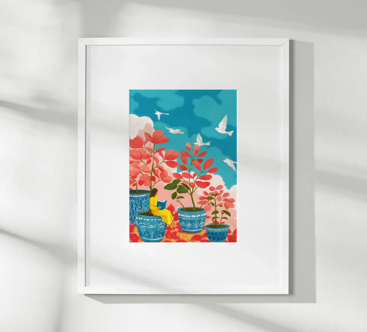 Cloud Garden poster da Clara August
