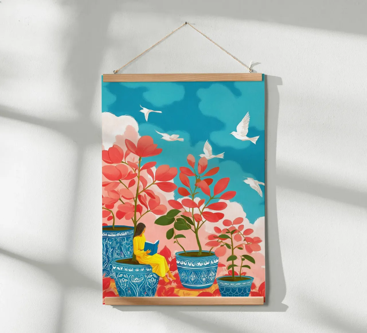 Cloud Garden poster da Clara August