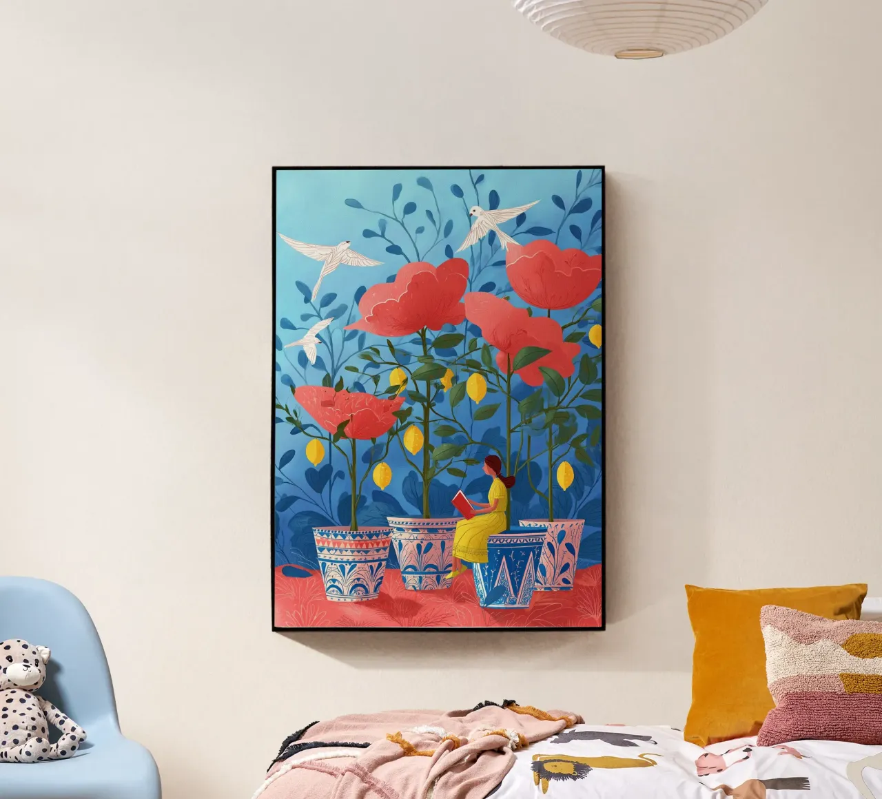 Lemon Bloom plexiglass da Clara August