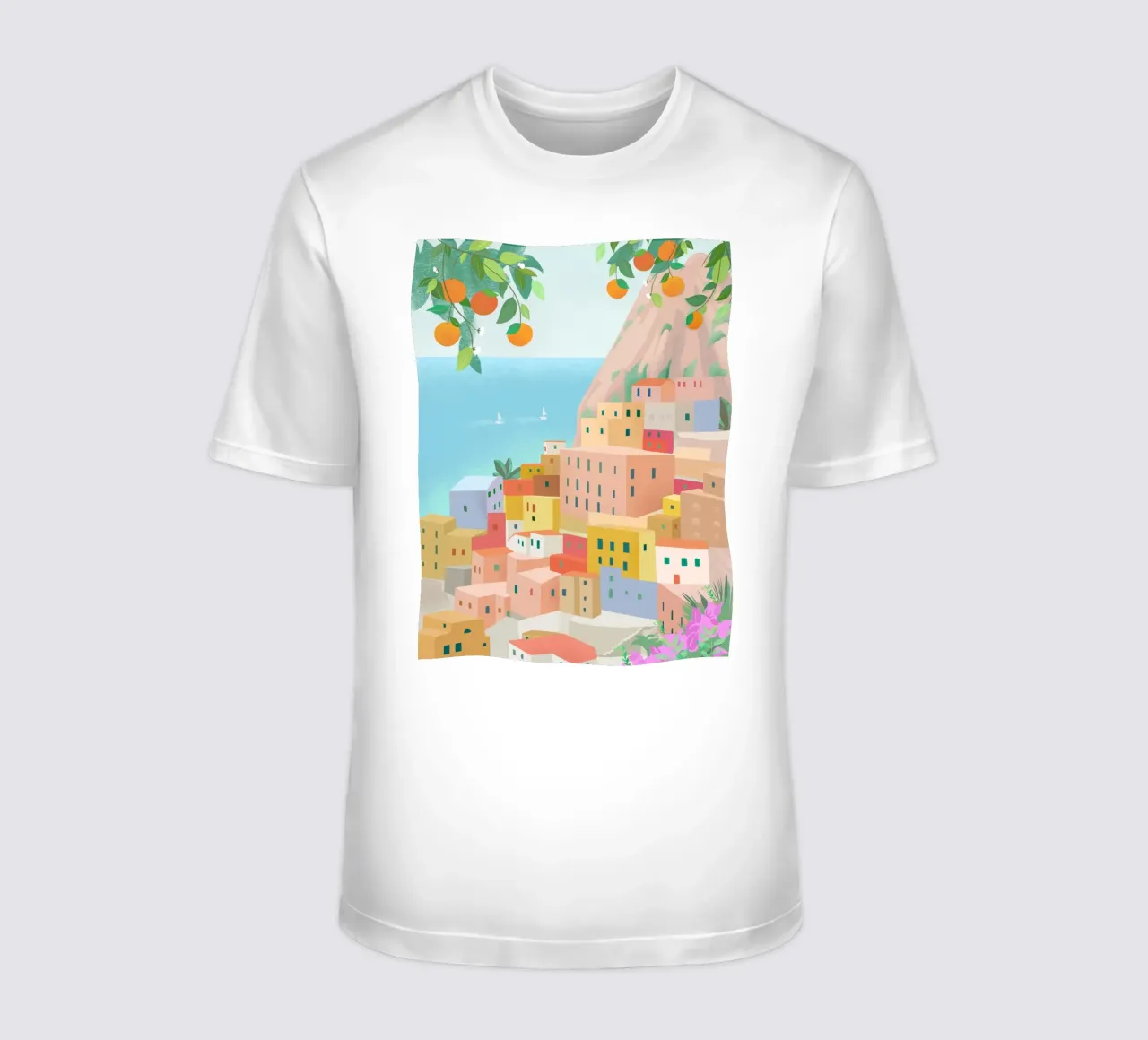 Amalfi t-shirt da PetrArts