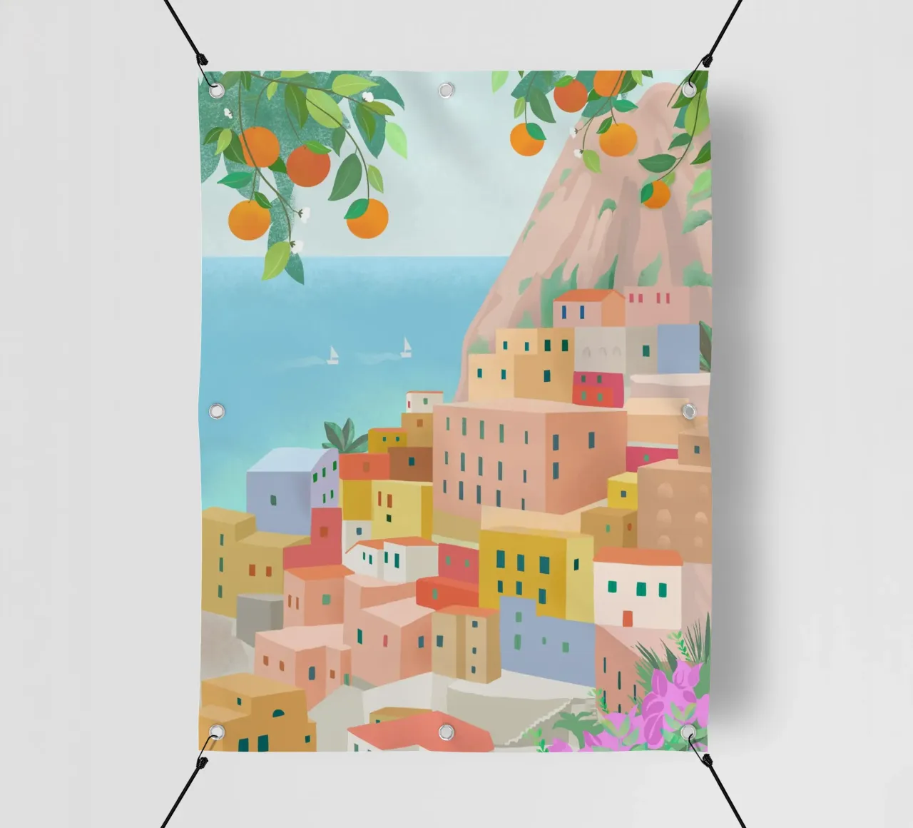 Amalfi telo in pvc da PetrArts