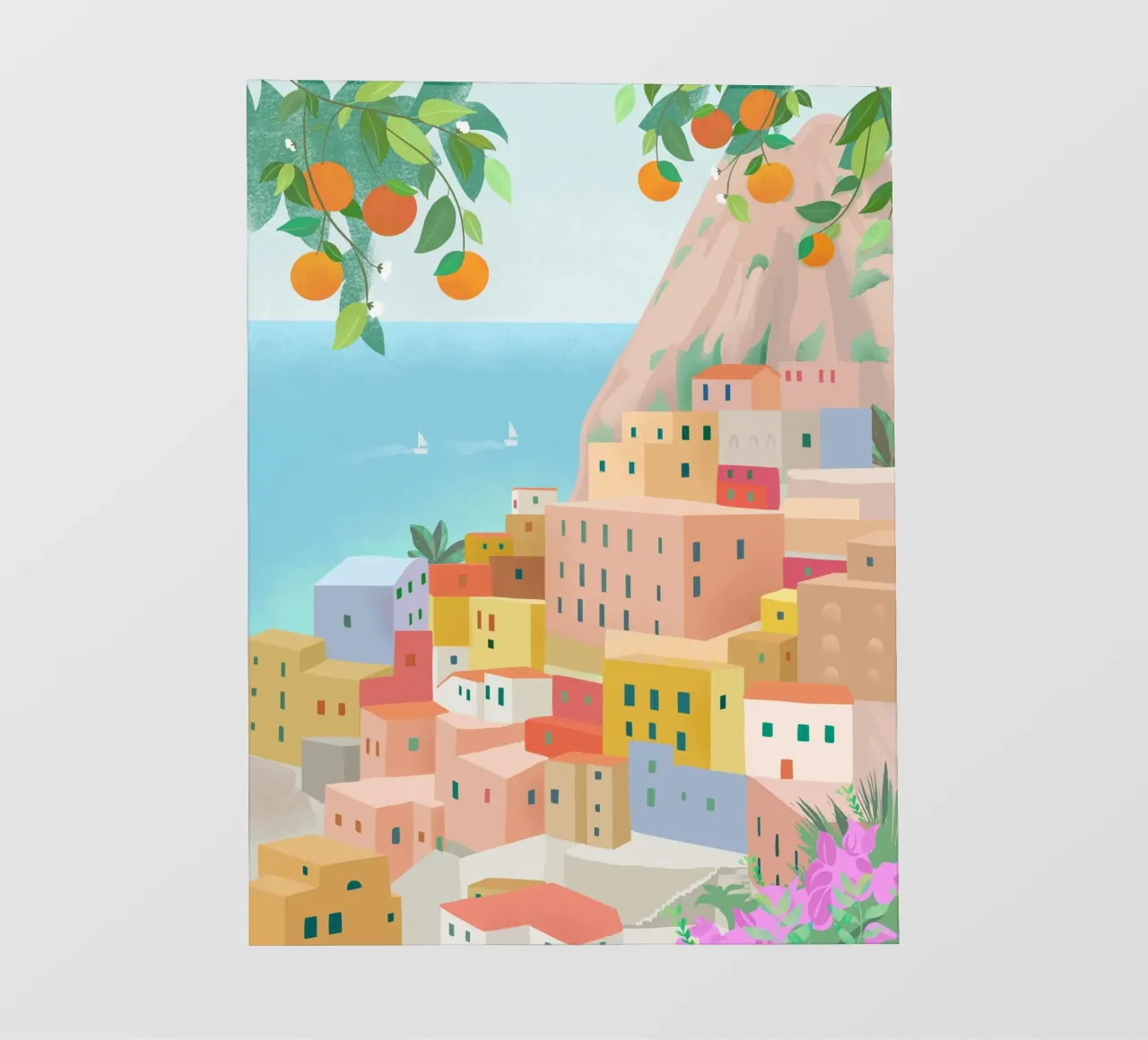 Amalfi telo in pvc da PetrArts