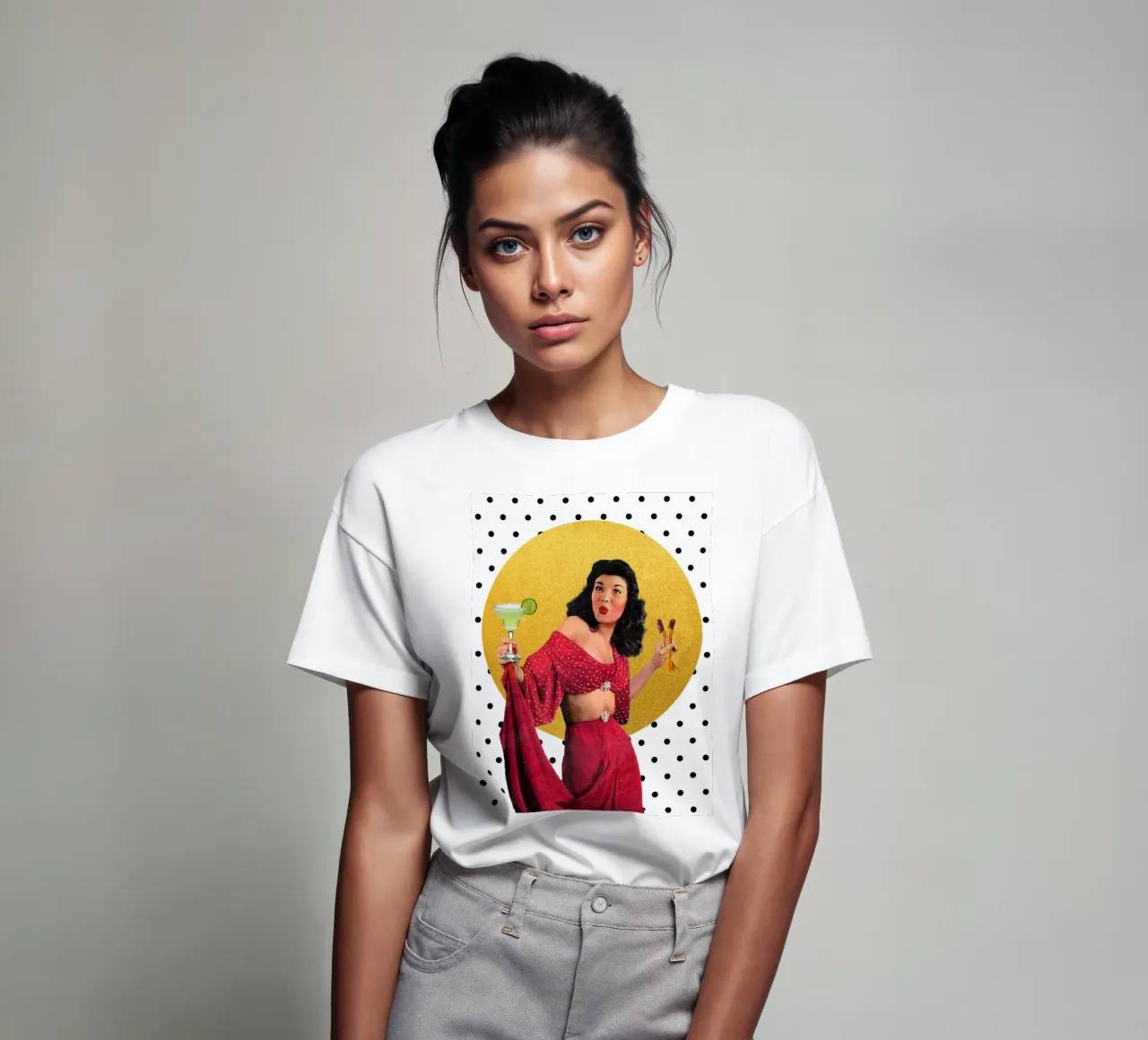 You can have it all (margaritas & churros) t-shirt da MsGonzalez
