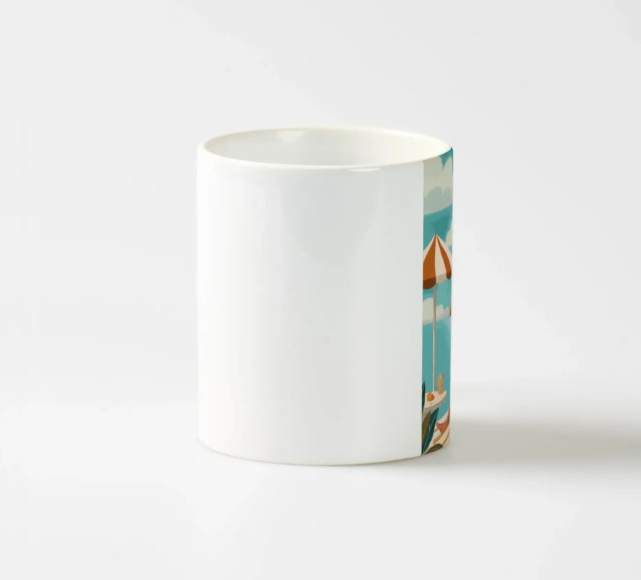 Mediterranean Citrus Coast I tazza in ceramica da Clara August